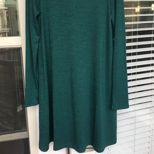 Gap Softspun Long Sleeve T-Shirt Dress Size M Tall